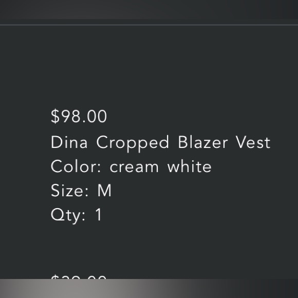 Blazer Vest - Picture 4 of 4